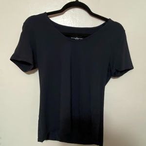 Navy Blue Short Sleeve Shirt
